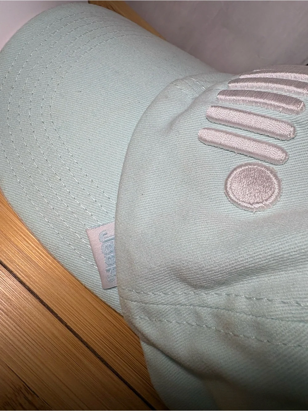 Jeep Light Mint Grille Embroidered Logo Baseball Cap